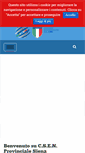 Mobile Screenshot of csensiena.it